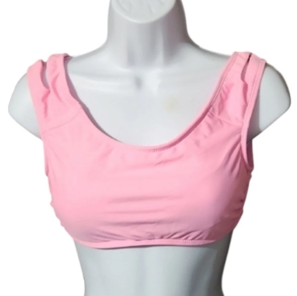 No Boundaries Pink Activewear Top
